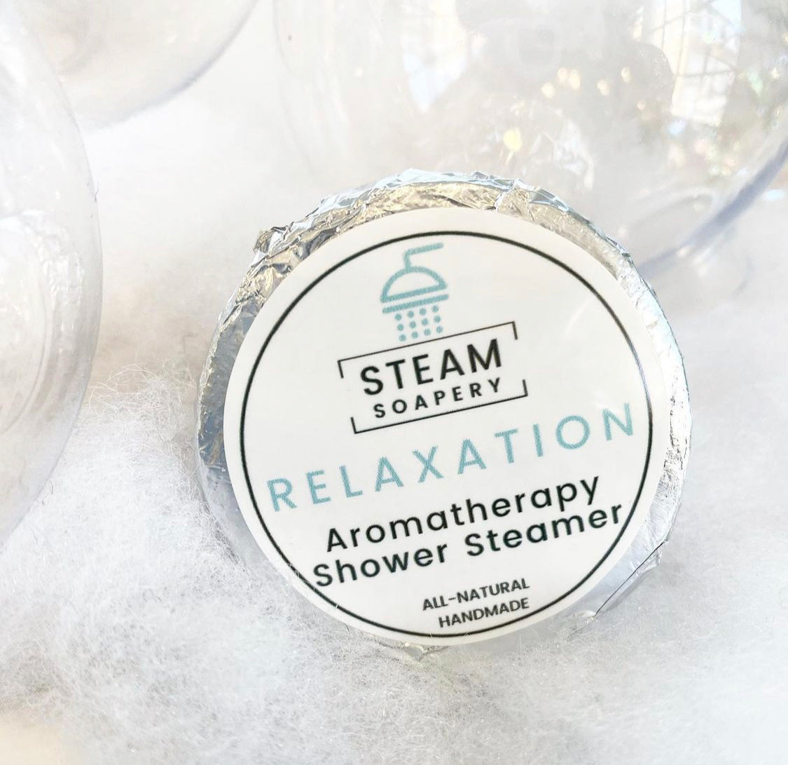 Relaxation Shower Steamer handmade by Steam Soapery