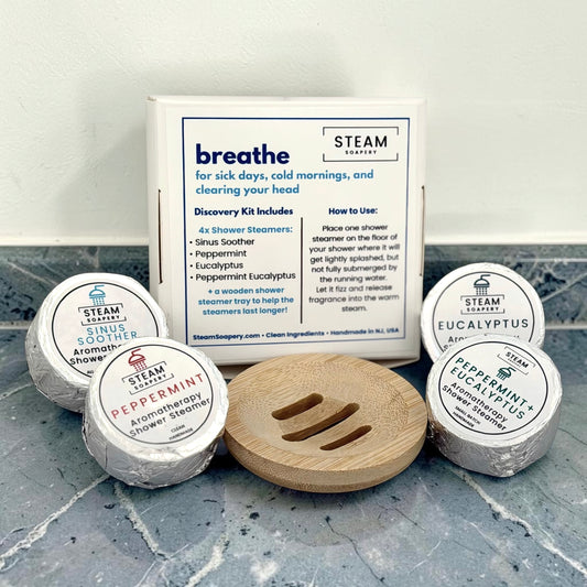 Breathe Shower Steamer Discovery Kit