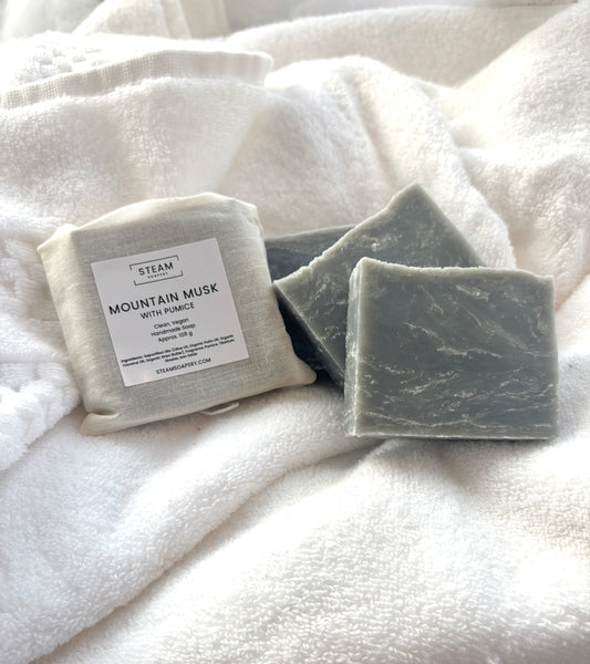 Mountain Musk Exfoliating Soap
