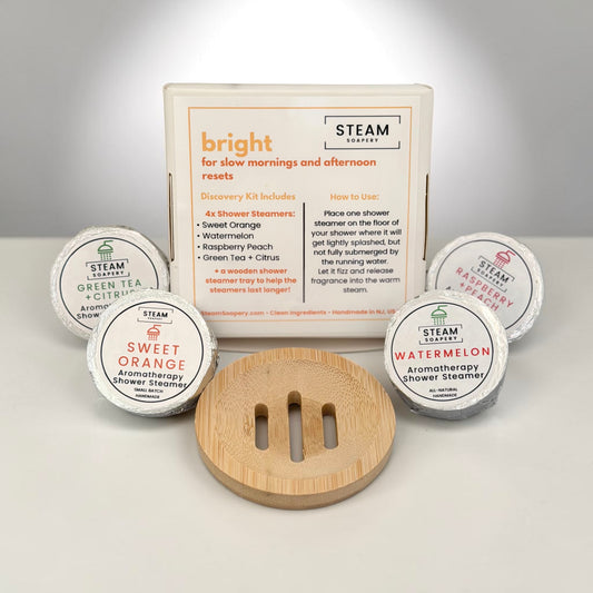 Bright Shower Steamer Discovery Kit
