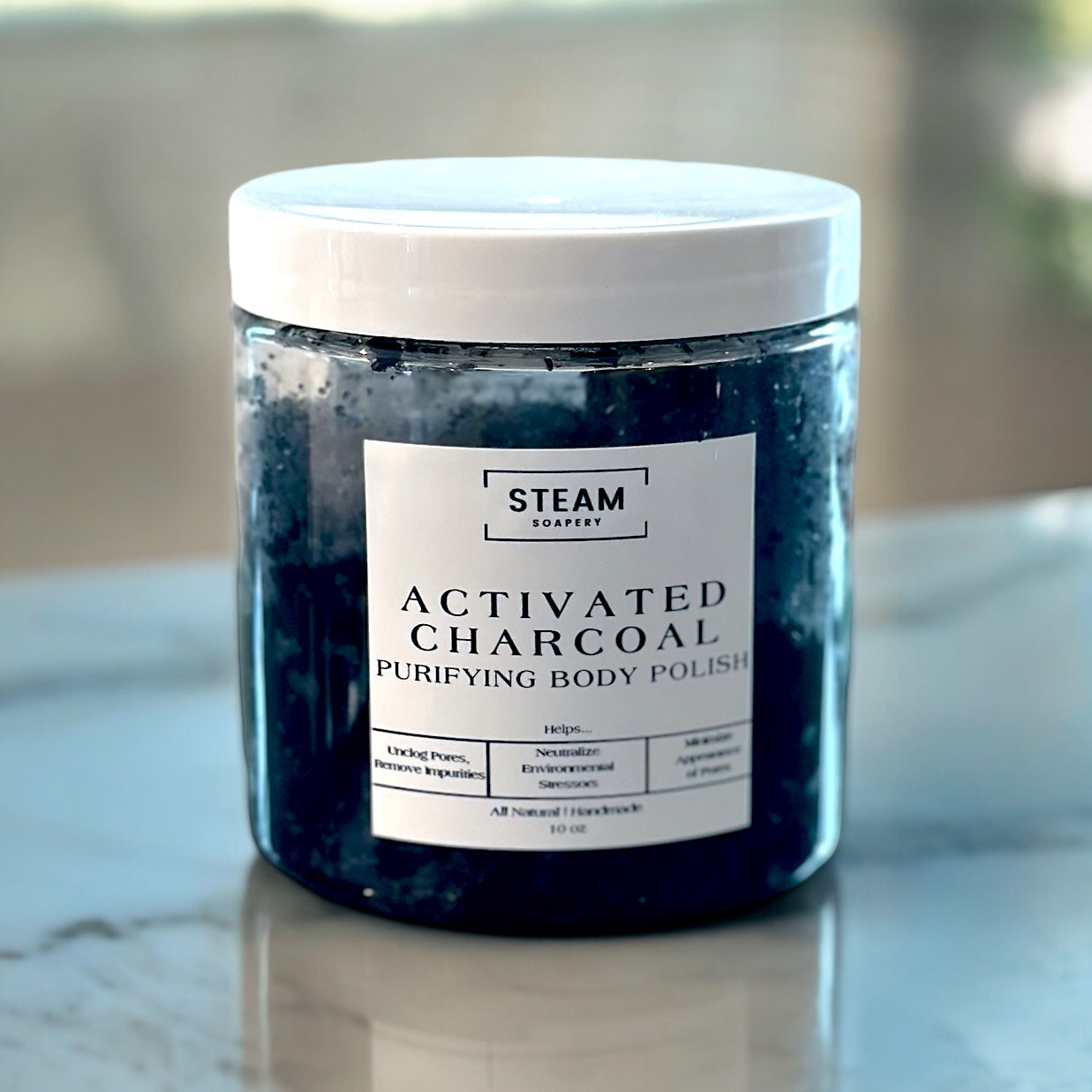 Activated Charcoal Body Scrub