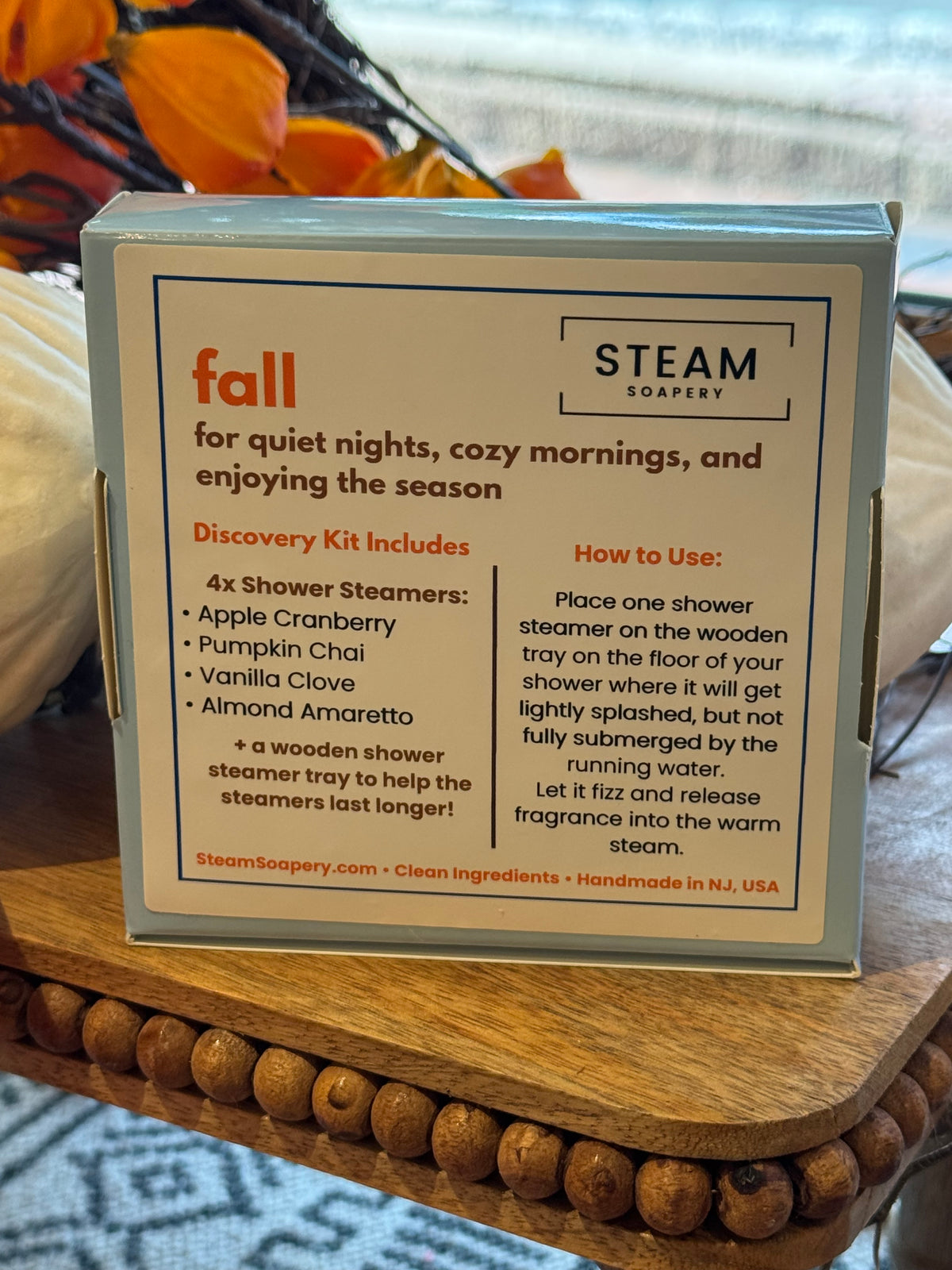 Fall Shower Steamer Discovery Kit