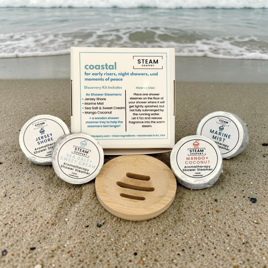 Coastal Shower Steamer Discovery Kit
