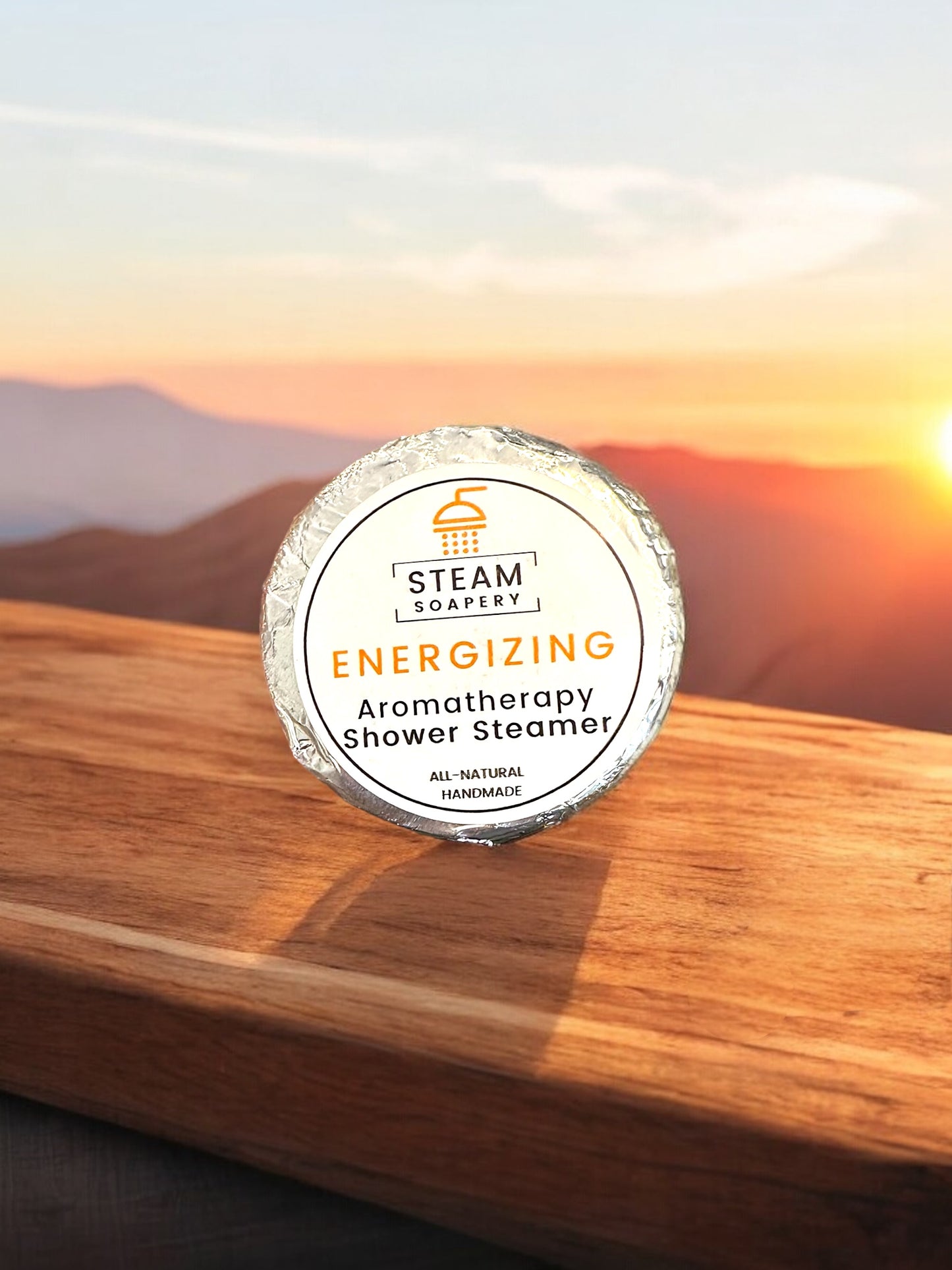 Energizing Shower Steamer handmade by Steam Soapery