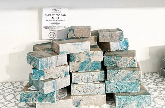 Sweet Ocean Mint Exfoliating Soap